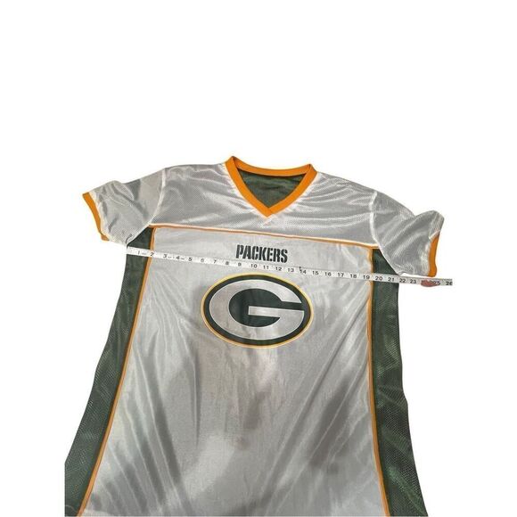 Green Bay Packers Unisex Flag Football Jersey Reversible Sz M NWOT - Picture 5 of 6